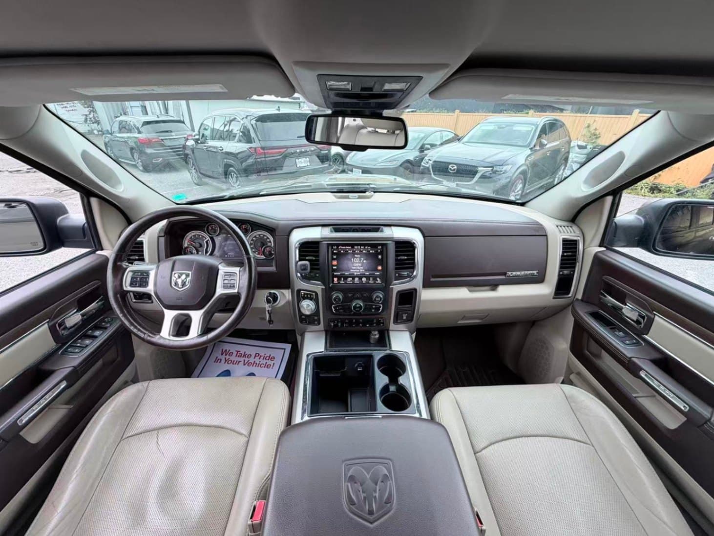 2014 Ram 1500 4WD Crew Cab 140.5" Laramie/ CLEAN TITLE/ VENTILATED SEATS thumbnail 20