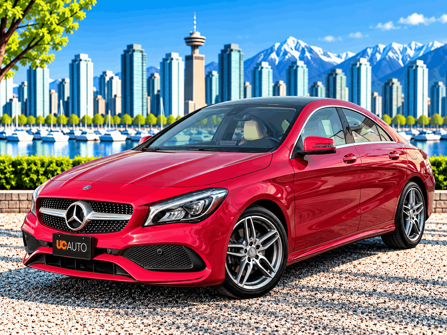 2017 Mercedes-Benz CLA-Class 4dr Sdn CLA 250 4MATIC CLAEN TITLE/BC LOCAL