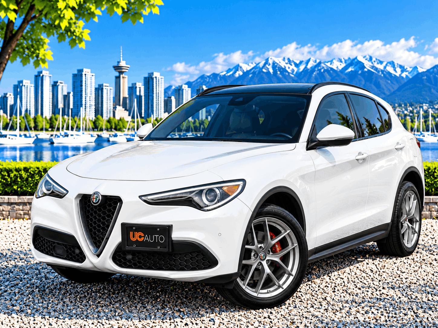 2018 Alfa Romeo Stelvio Ti Sport AWD NO ACCIDENTS/BC LOCAL CAR