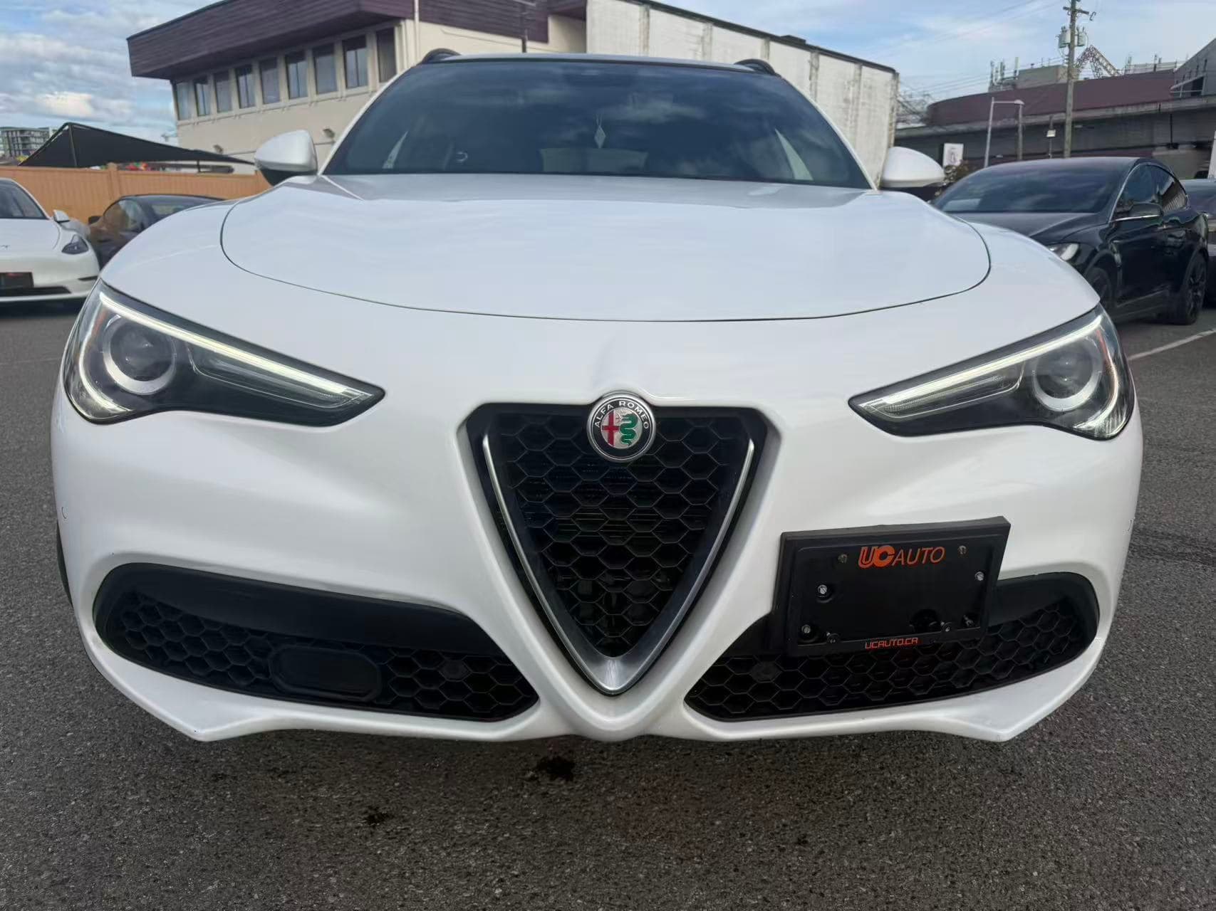 2018 Alfa Romeo Stelvio Ti Sport AWD NO ACCIDENTS/BC LOCAL CAR thumbnail 3