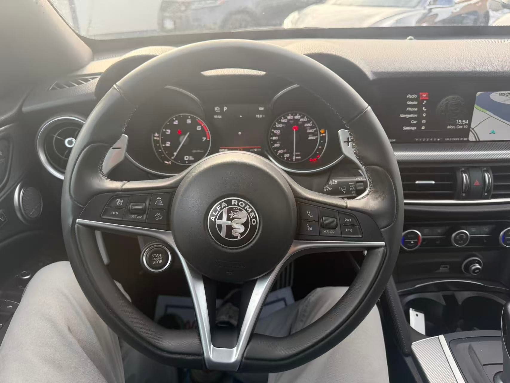 2018 Alfa Romeo Stelvio Ti Sport AWD NO ACCIDENTS/BC LOCAL CAR thumbnail 13