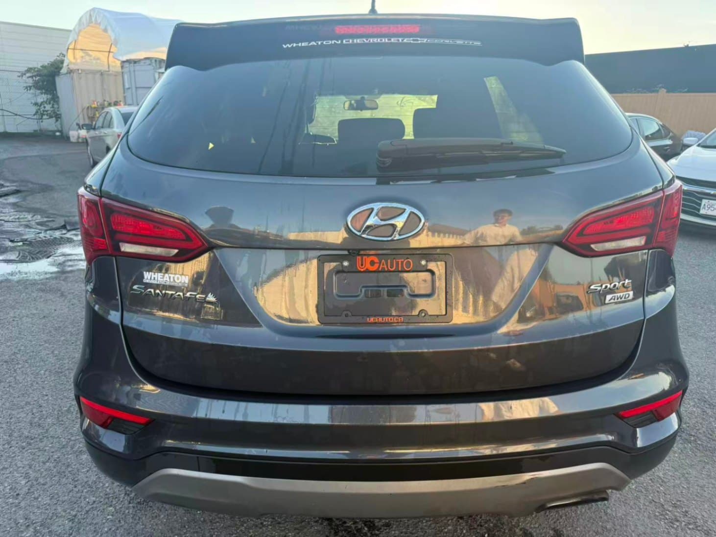 2018 Hyundai Santa Fe Sport 2.4L AWD Clean title thumbnail 7