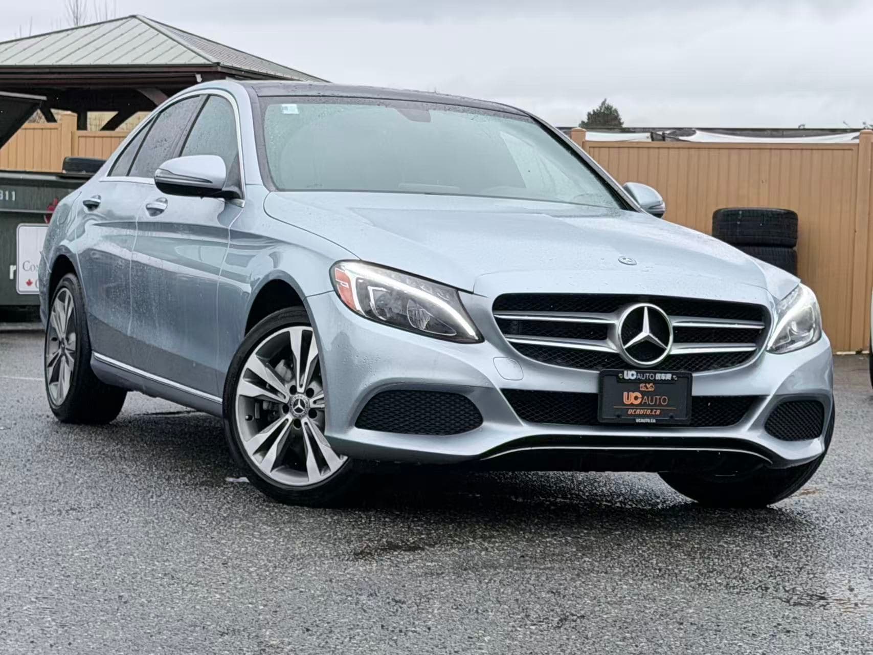 2018 Mercedes-Benz C-Class C 300 4MATIC/ WOOD TRIM PKG/ CLEAN TITLE/ BC LOCAL thumbnail 2