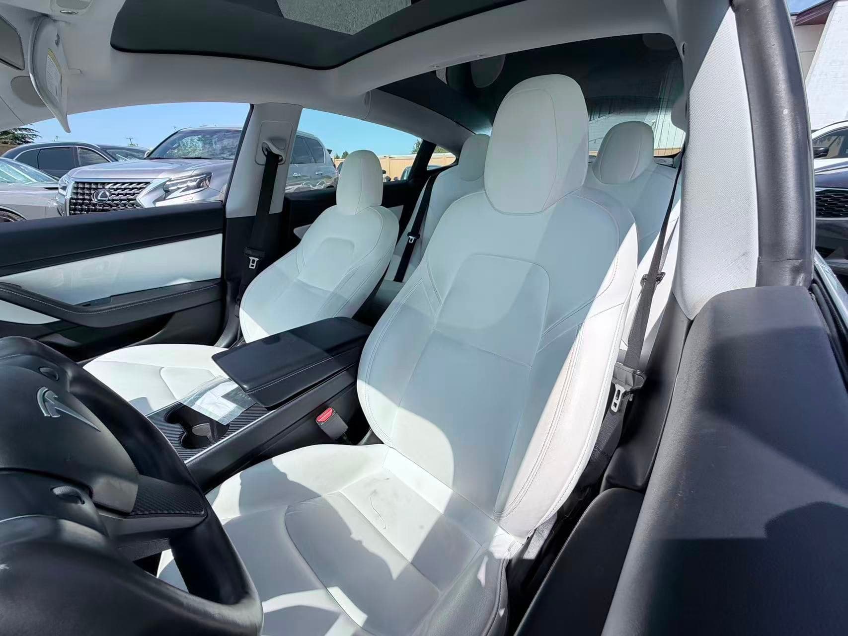 2019 Tesla Model 3 Standard Range RWD/ CLEAN TITLE/ WHITE INTERIOR/ YOKE STEERING WHEELS thumbnail 18