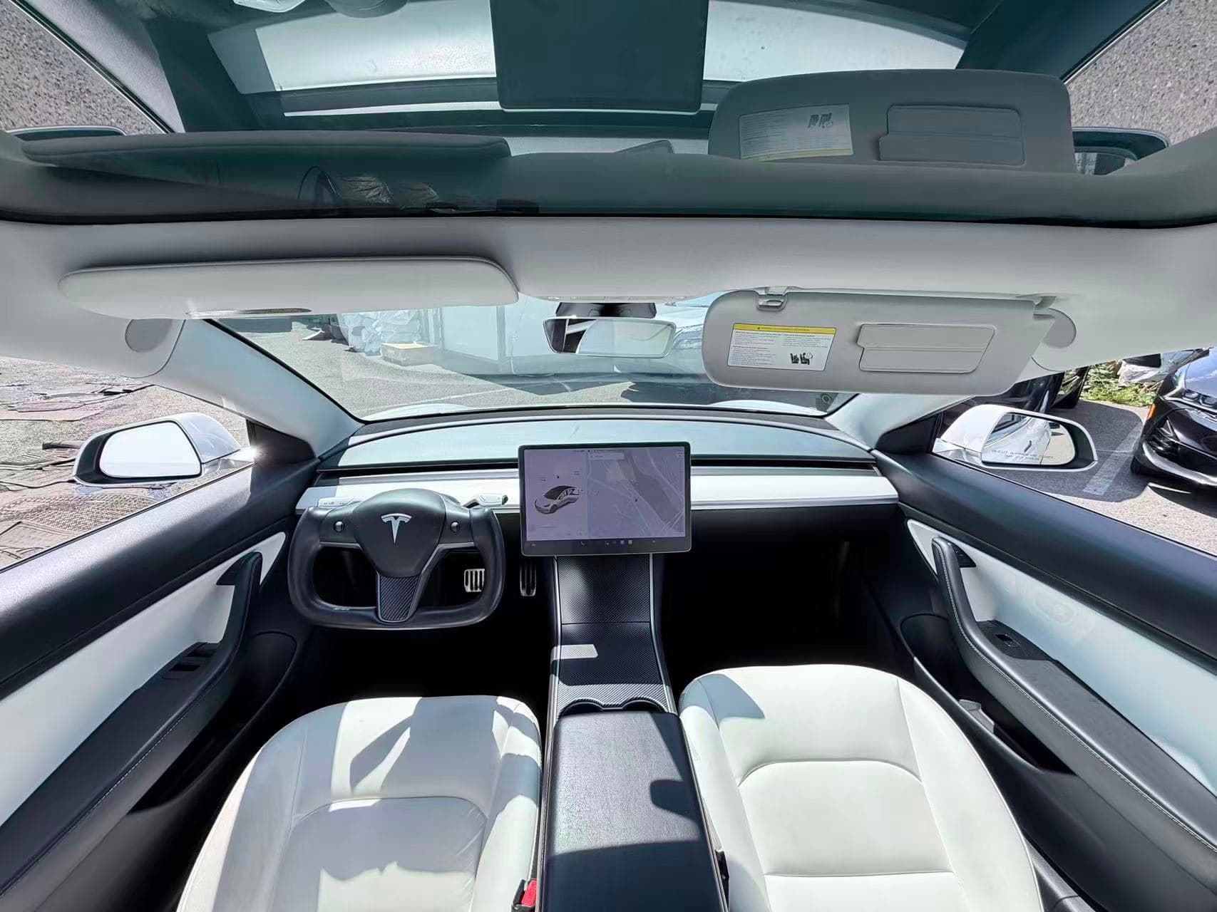 2019 Tesla Model 3 Standard Range RWD/ CLEAN TITLE/ WHITE INTERIOR/ YOKE STEERING WHEELS thumbnail 20