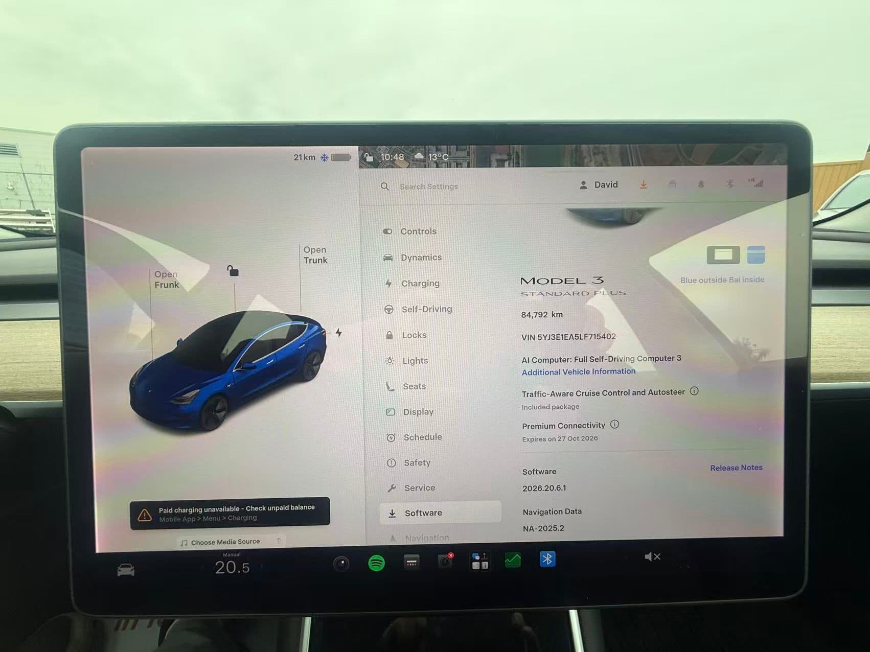 2020 Tesla Model 3 Standard Range Plus RWD thumbnail 16