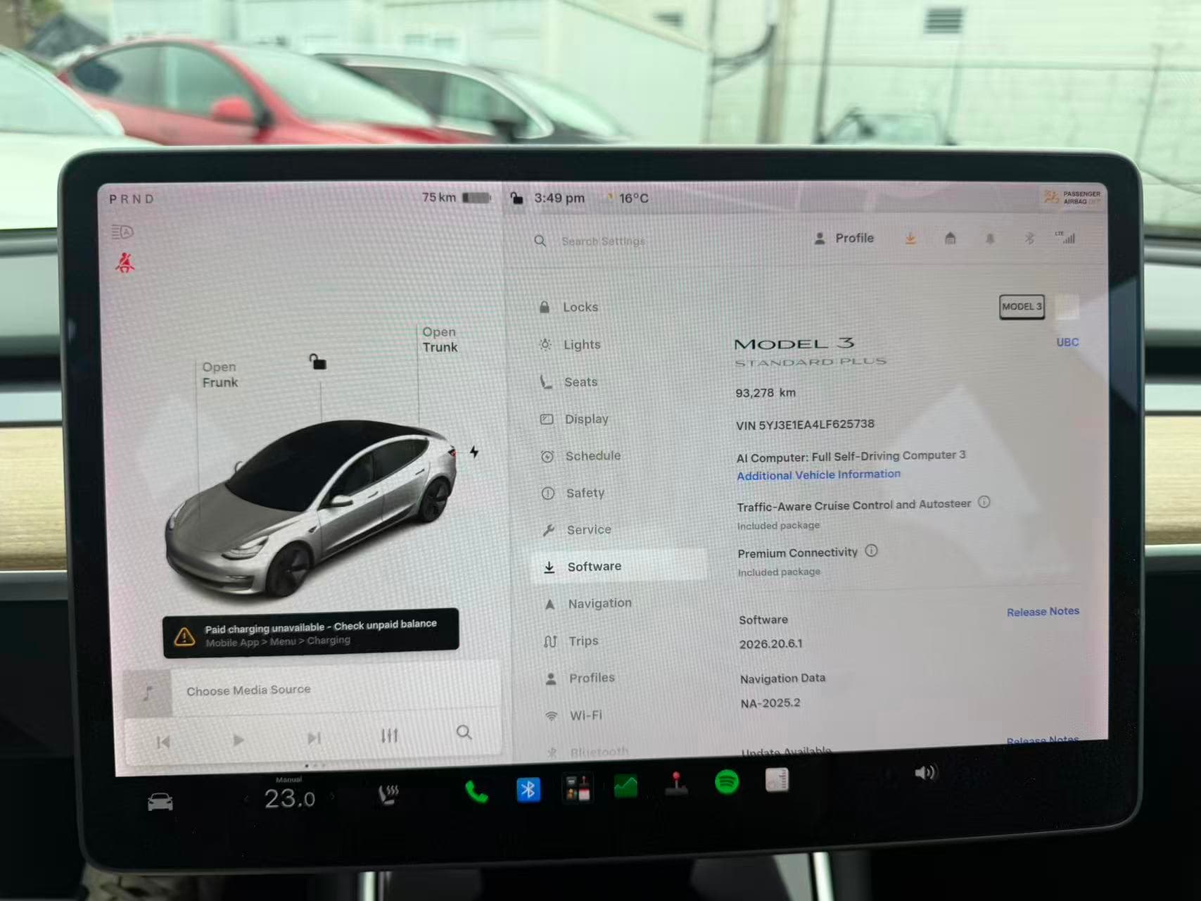 2020 Tesla Model 3 Standard Range Plus RWD BC Local thumbnail 16