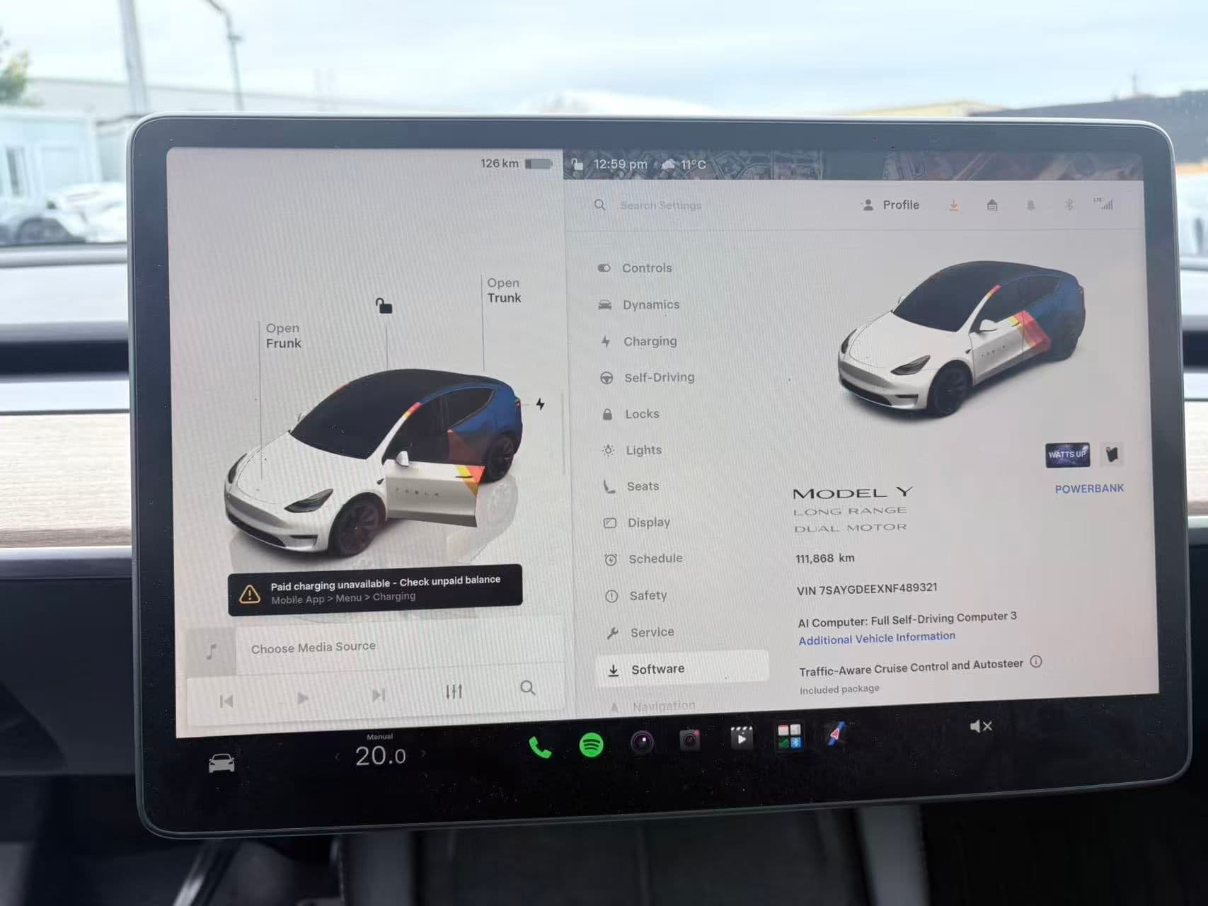 2022 Tesla Model Y Long Range AWD NO ACCIDENTS thumbnail 14