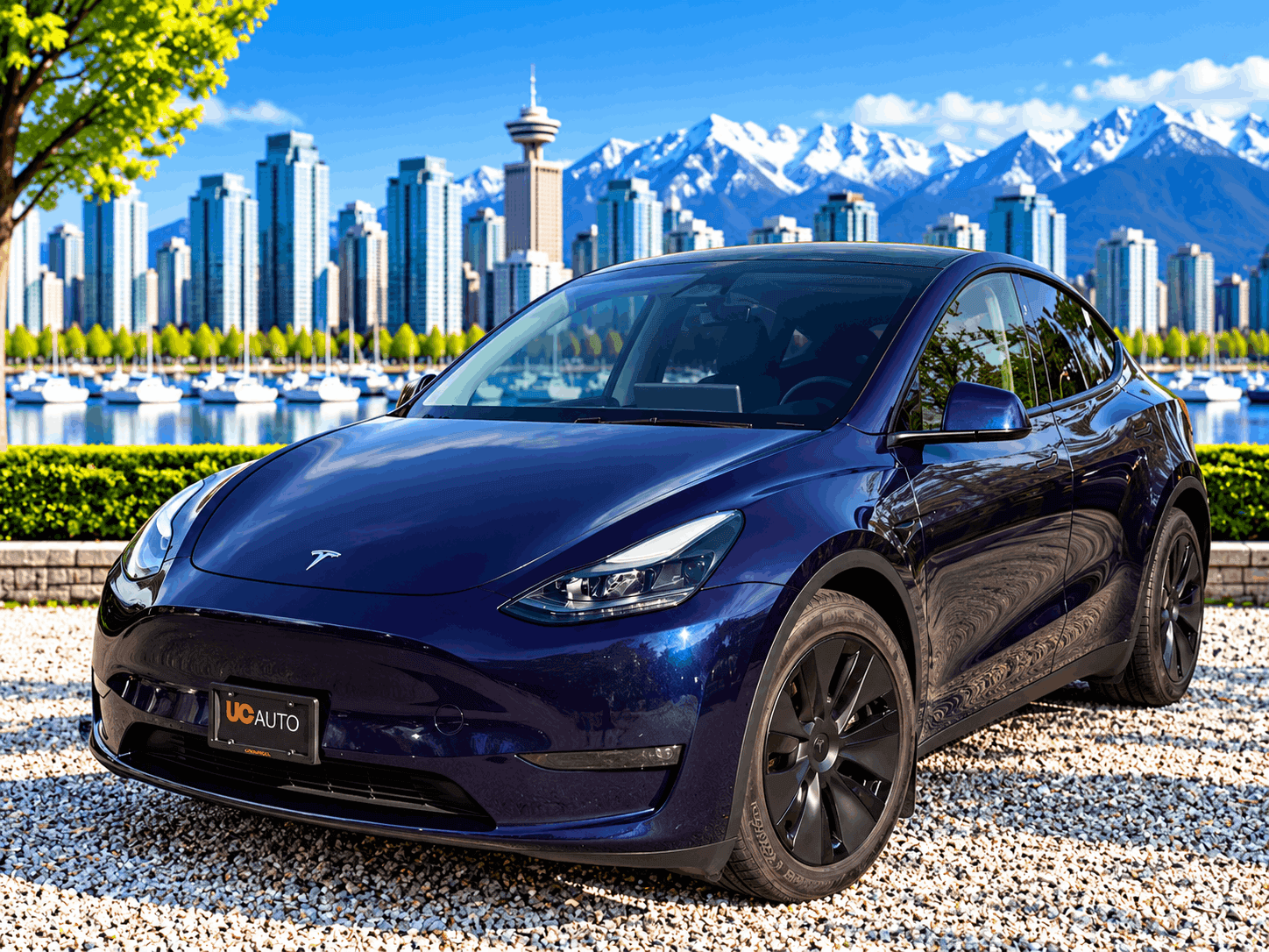2025 Tesla Model Y Long Range AWD *Ltd Avail*HW4.0 No Accident, BC Local — photo 1